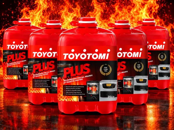 5 Drums Toyotomi PLUS Rolf - Paraffin Fuel offer. - Main image