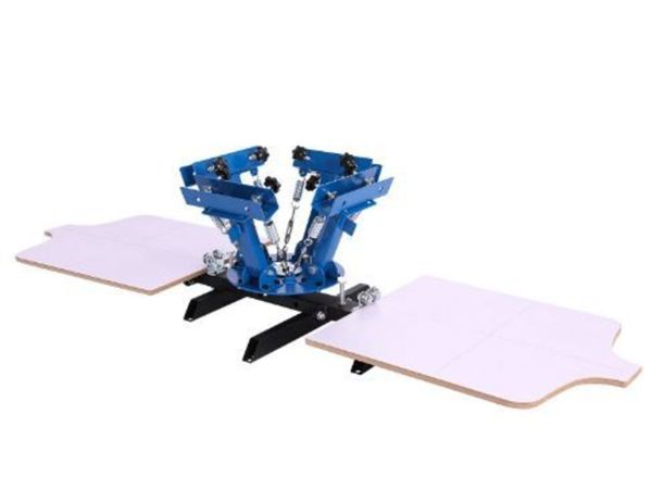 Screen Printing Machine 4 Color 2 Station - Main image