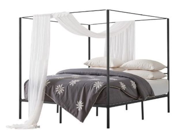 King Size Canopy Bed Frame - Main image