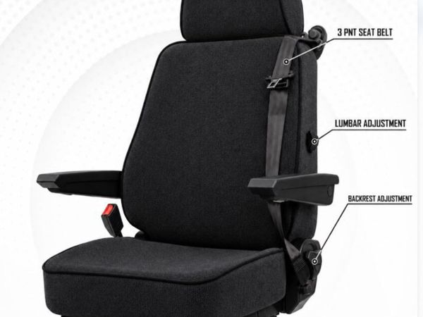 Campervan Motorhome Seats – 3 Point Seat Belt - Main image
