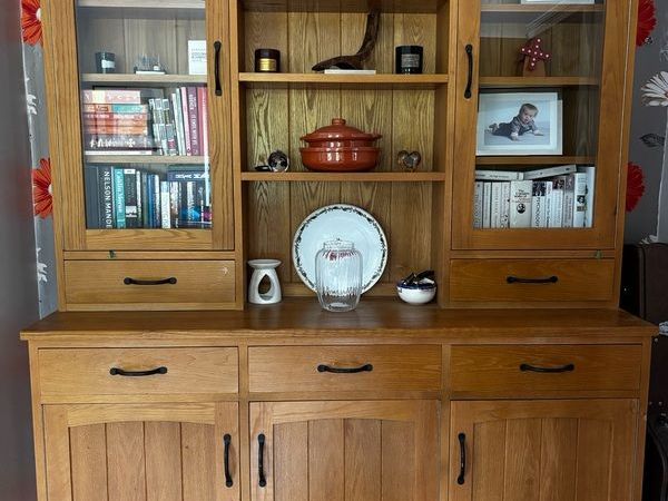 Solid oak dresser - custom made - Main image