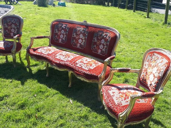 Antique Salon Suite of Furniture - Main image