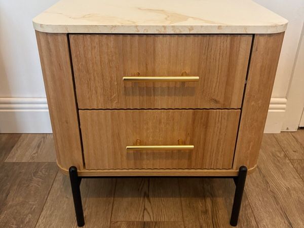 Pair of 2-Drawer Bedside Lockers - Main image