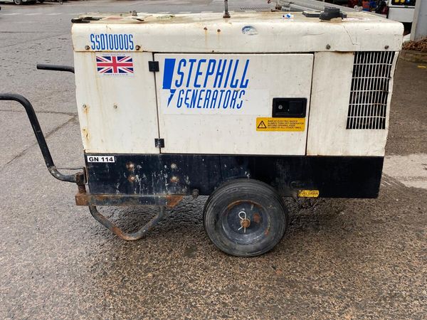 2020 STEPHILL SSD10000S 10KVA SILENCED GENERATOR - Main image