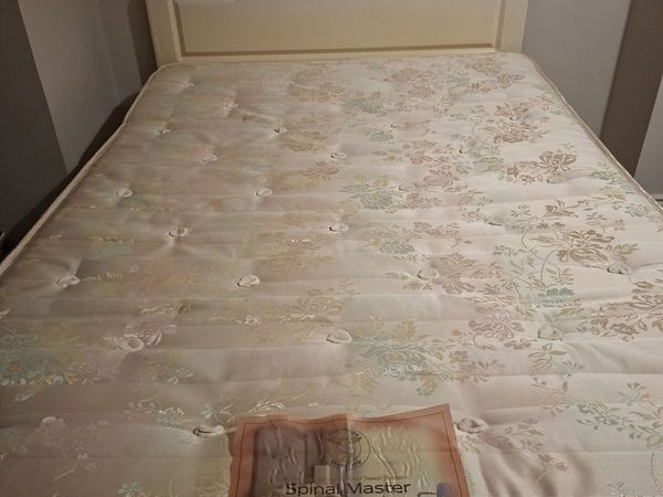 Divan double bed frame, headboard and matress - Main image