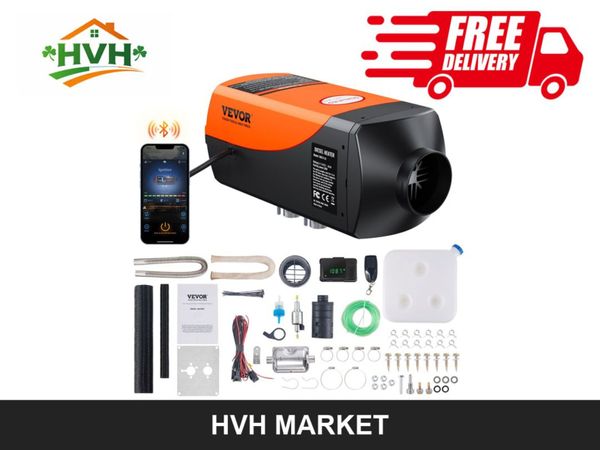 12V 2kW Diesel Air Heater with Bluetooth - Main image