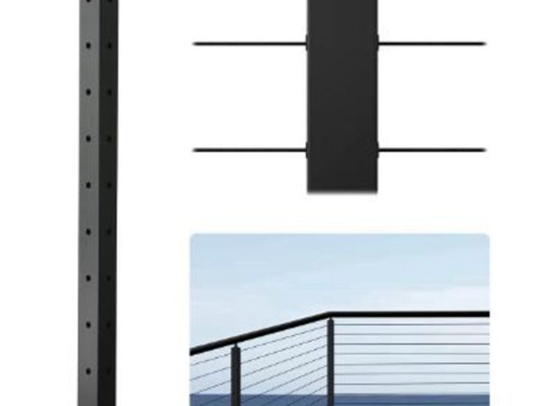 Cable Railing Post, 42x2x2 Inch - Main image