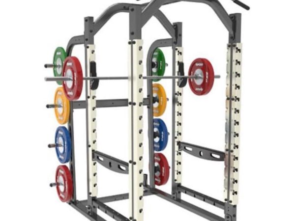 Indigo fitness power cage rack Olympic gem - Main image