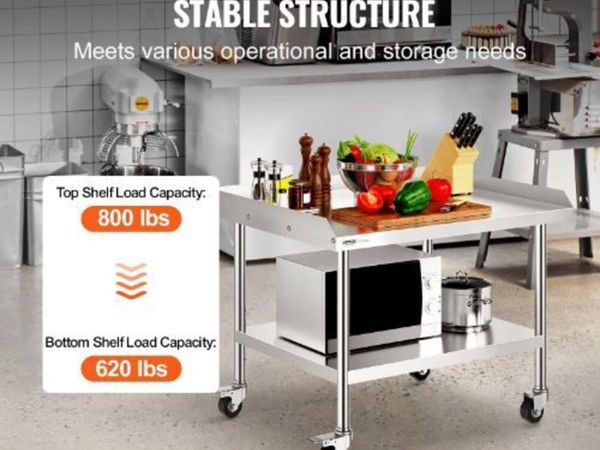 Stainless Steel Work Table 76.2x91.4 cm - Main image