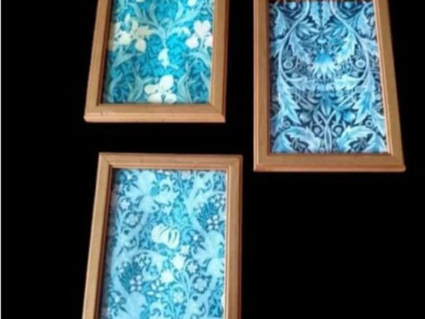 Trio Of William Morris Style Framed Prints - Main image