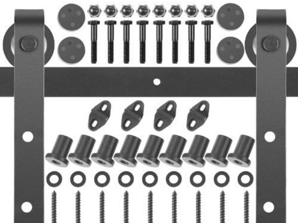 Sliding Barn Door Hardware Kit, 365.8 cm - Main image