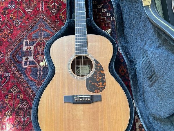 Larrivee OM-03 SP with passive  pick up and Larriveehard case. - Main image