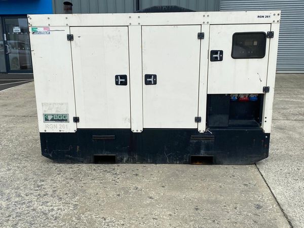 2017 BRUNO GX112FE3 100KVA 3PH SILENCED GENERATOR - Main image