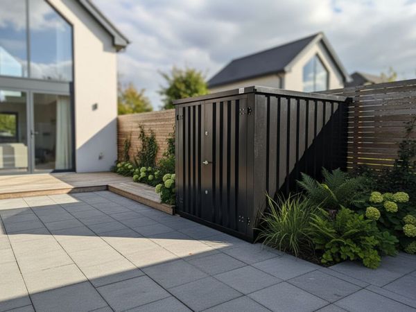 CUBE Heavy Duty Steel Shed 2m × 3m (6.6ft × 9.8ft) - Main image