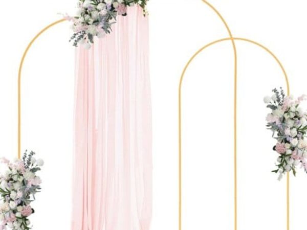 Arch Backdrop Stand, Set of 3, 2.4/2.2/2 m, Stable - Main image