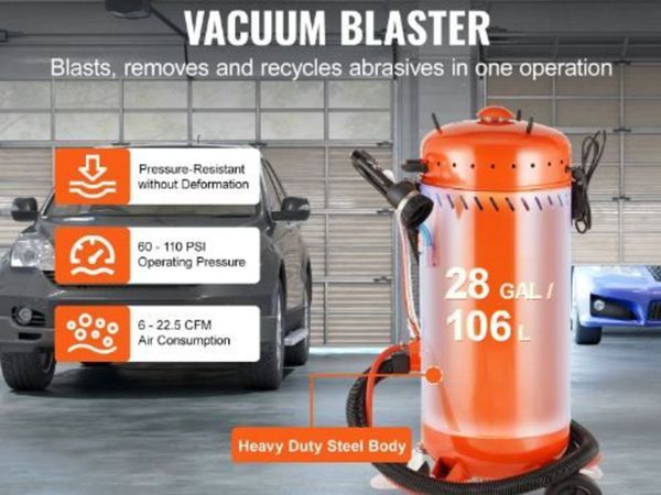 28 Gallon Vacuum Sand Blaster - Main image