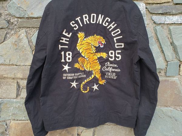 The Stronghold jacket tiger embroidered M black - Main image