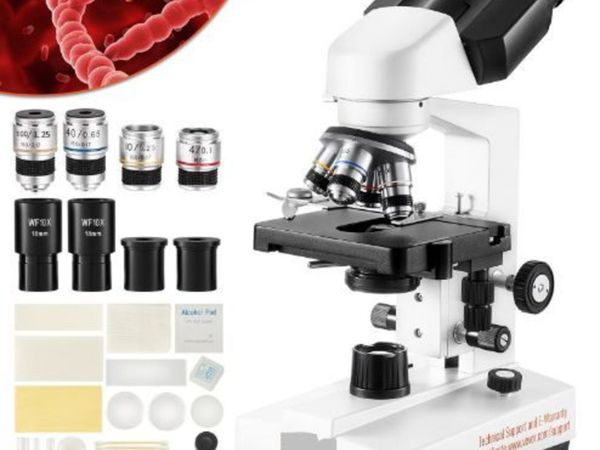 Binocular Compound Microscope, 40X-2500X - Main image
