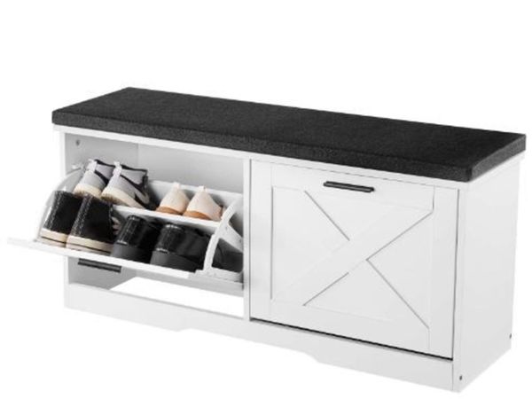 Entryway Shoe Storage Bench 100cm - Main image