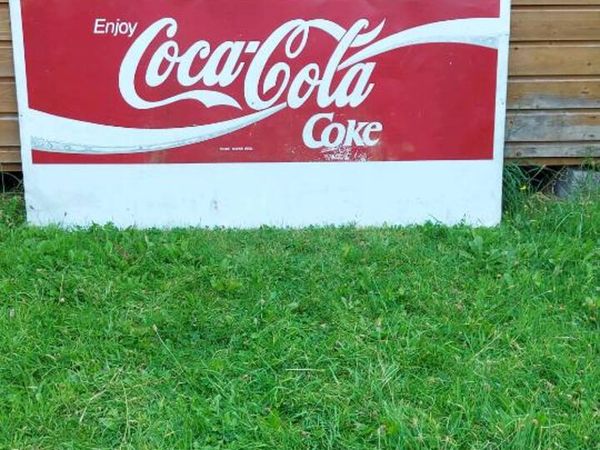 Vintage  Coca Cola  Sign - Main image
