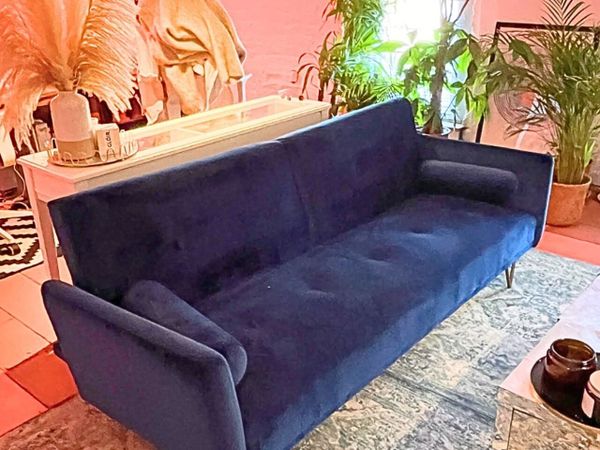 Blue Sofa Bed & IKEA Lounge Furniture Bundle - Main image