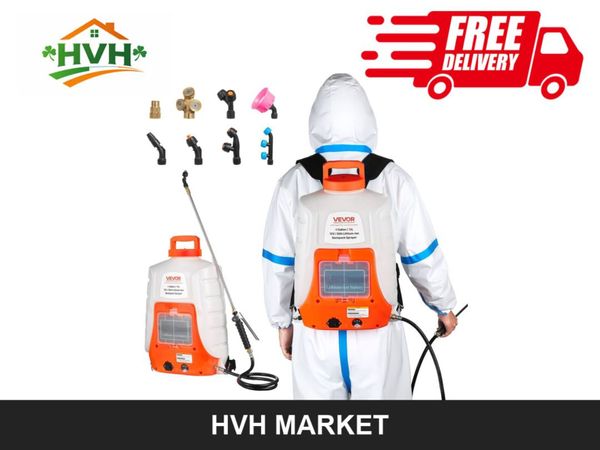 Battery Backpack Sprayer 15L, 0-90 PSI - Main image