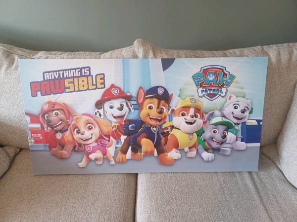 Paw patrol framed canvas - Main image