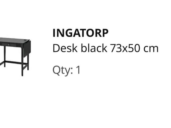 Ikea desk/hall table. - Main image
