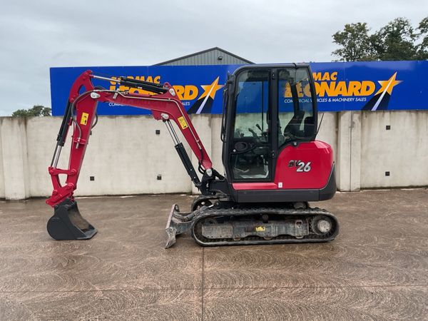 2022 YANMAR SV26 Mini Excavator - Main image