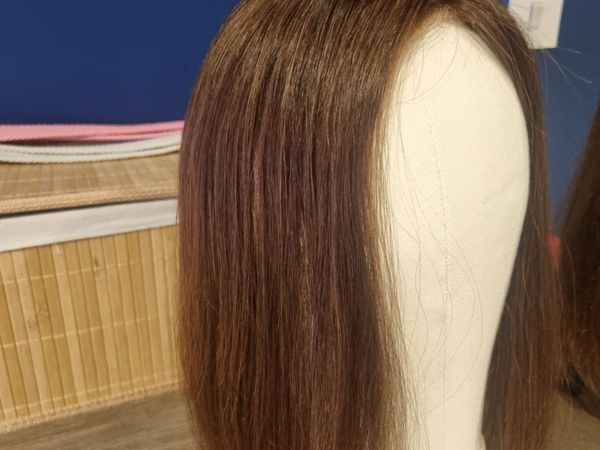 Human hair topper ,16 inch long ! - Main image