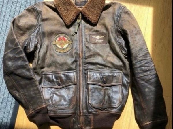 Polo Ralph Lauren G1 Bomber Leather Jacket - Main image