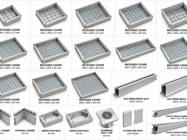 Paving Recess Covers - stainless steel - Main image