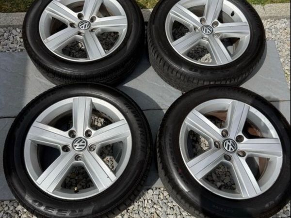R16 Hanckook tyres VW caddy golf seat skoda - Main image