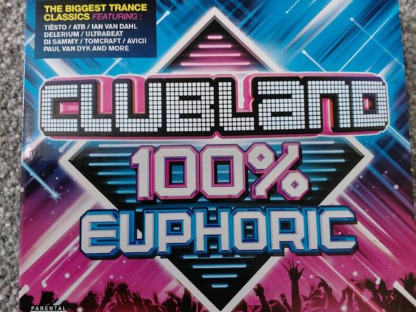 Clubland 100% Euphoric cds - Main image