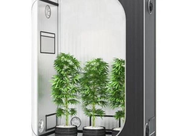 2x4 Grow Tent, 122 x 61 x 183 cm, High Reflective - Main image