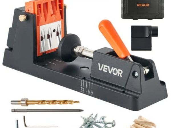 Pocket Hole Jig Kit, 12.7 to 38.1 mm Adjustable, L - Main image