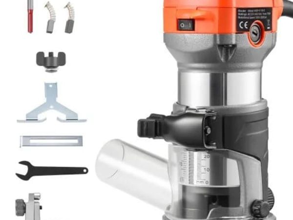 Wood Router, 1 HP 710W, Variable Speed Palm Router - Main image
