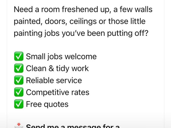 Painter available - Main image