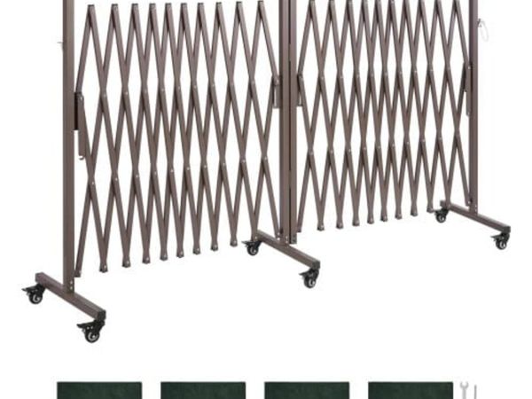 Double Expandable Barricades, 8.18m Expandable Saf - Main image
