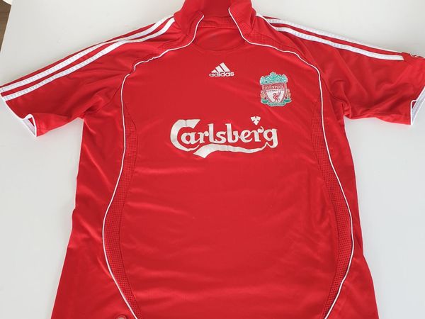 Liverpool 2006-08 home shirt football Adidas small - Main image