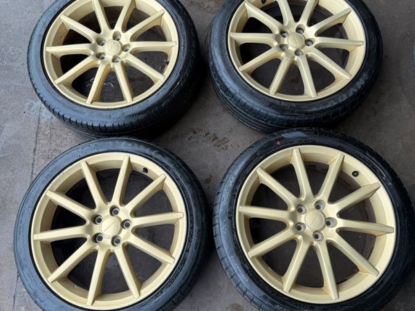 18inch Subaru alloy wheels - Main image