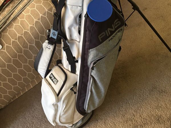 PING Reserve 254 Golf Stand/Carry Bag – White - Main image