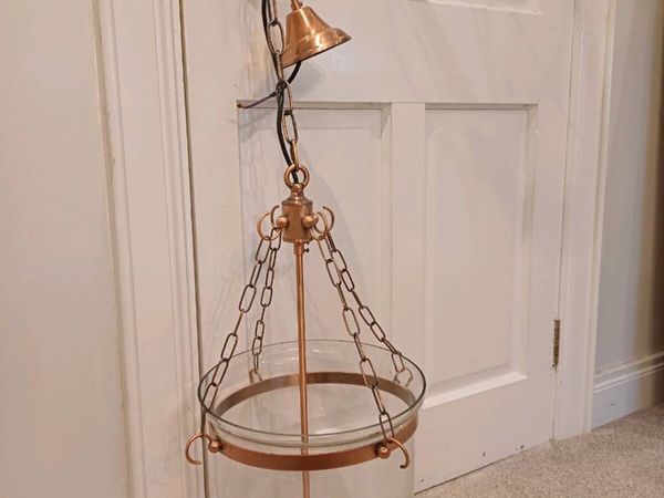 Copper Bell Jar Lantern Light - Main image