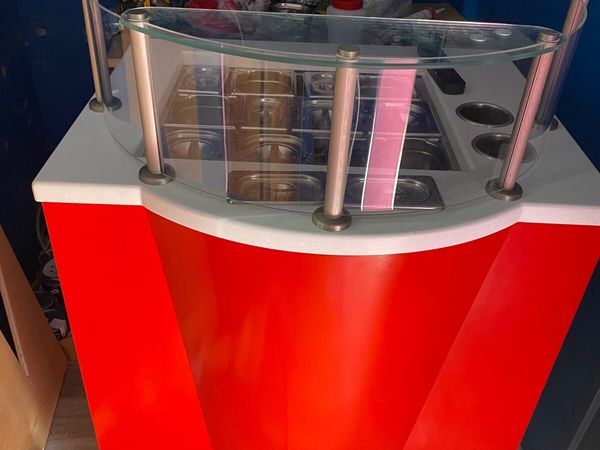 Ice cream/pizza toppings station - Main image