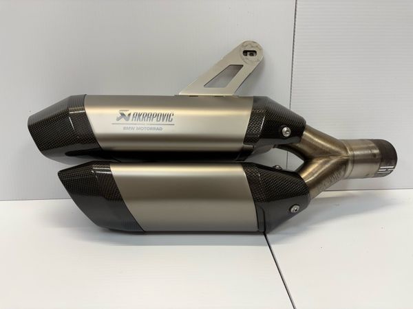 BMW R1300GS/GSA Akrapovic Double Silencer - Main image