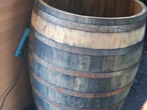 whiskey barrel ice bath + chiller - Main image