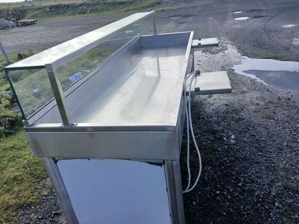 Stainless steel fish display cabbinet delivered - Main image