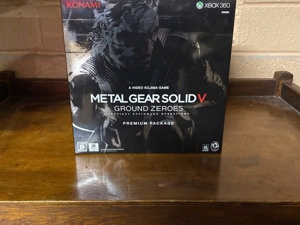 Metal Gear Solid V: Ground Zeroes Premium Package Xbox 360 Japan Import - MINT/SEALED CONTENTS - Main image