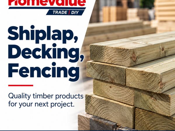 Composite decking, fencing, shiplap - Main image
