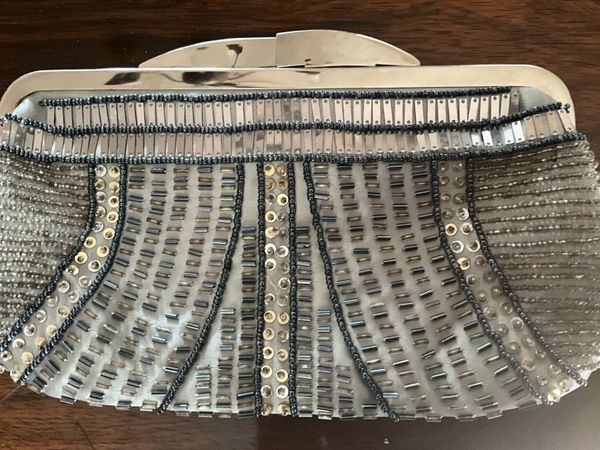 Vintage Style Beaded Evening Bag - Main image